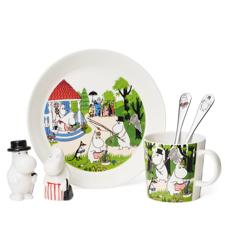 Mumin ceramic figure, Moomin pappa Moomin Arabia