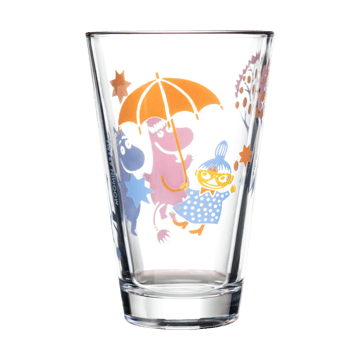 Party Moomin glass 30 cl 2-pack - Clear - Moomin Arabia