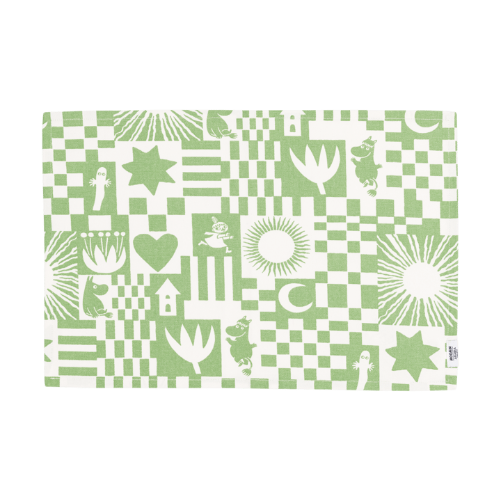 Party Moomin placemat 31x46 cm - Green - Moomin Arabia