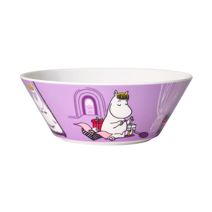 Snorkmaiden purple Moomin bowl - purple - Moomin Arabia