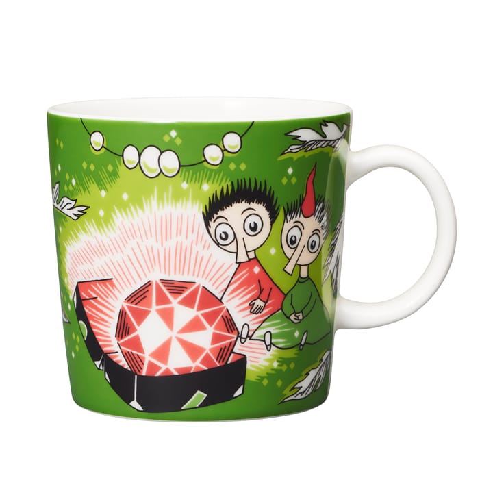 Thingumy & Bob King's Ruby Moomin mug - green - Moomin Arabia