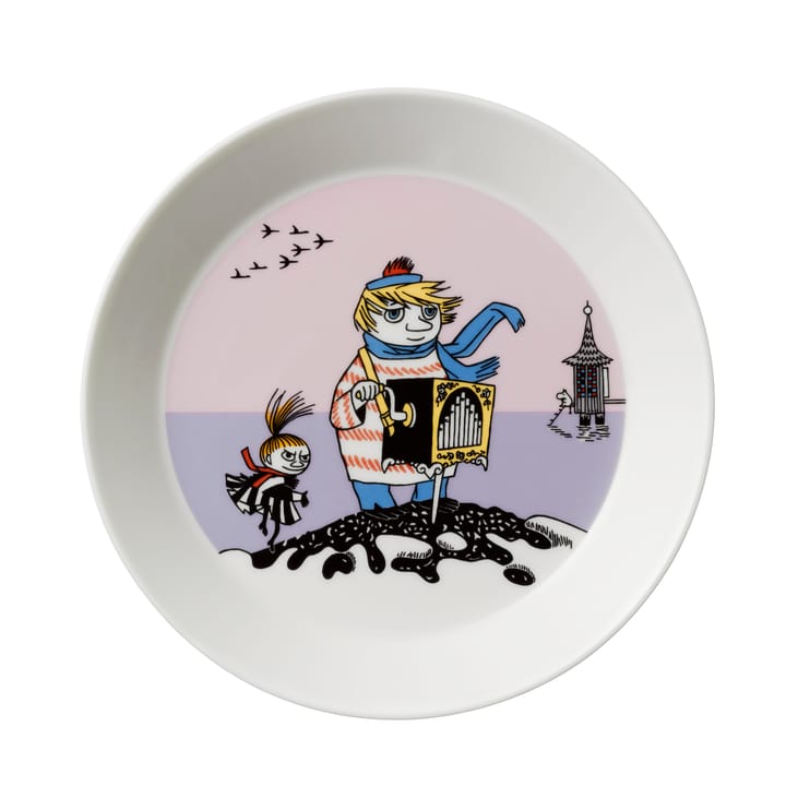 Too-ticky plate - purple - Moomin Arabia