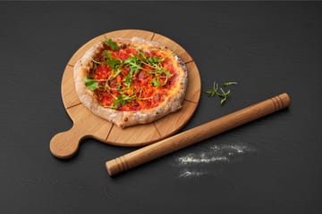 Foresta pizza cutting board with grooves - Oak - Morsø