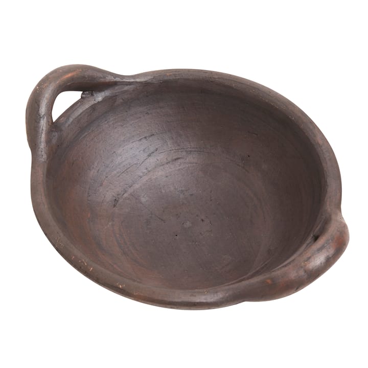 Hazel bowl with handle S, Brown MUUBS