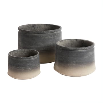 Kanji flower pot Ø31 cm - grey - MUUBS