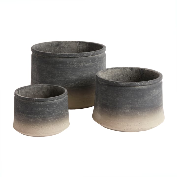 Kanji flower pot Ø31 cm, grey MUUBS