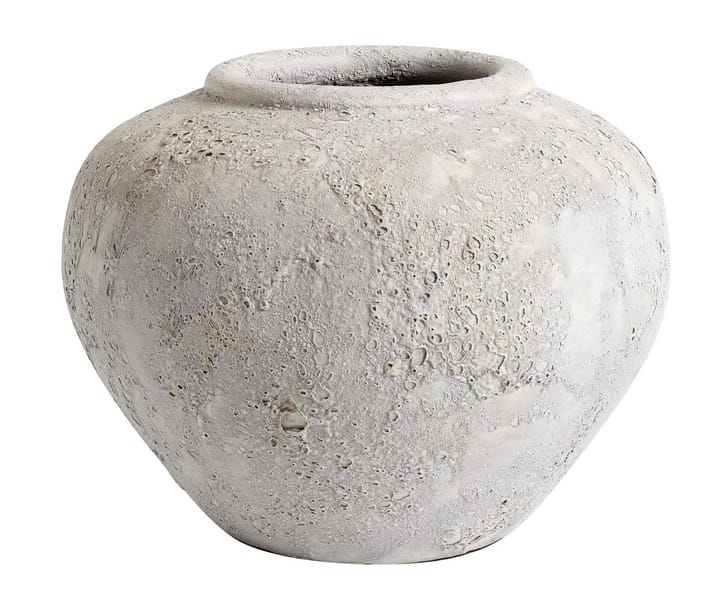 Luna pot 26 cm, Gray-terracotta MUUBS