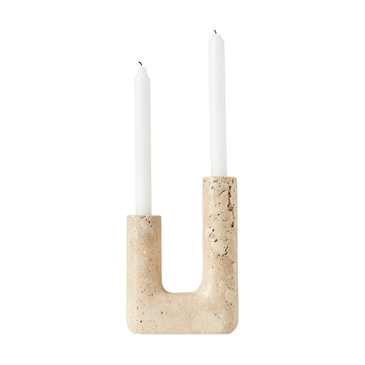 Minerva candle sticks 20 cm - Cream - MUUBS