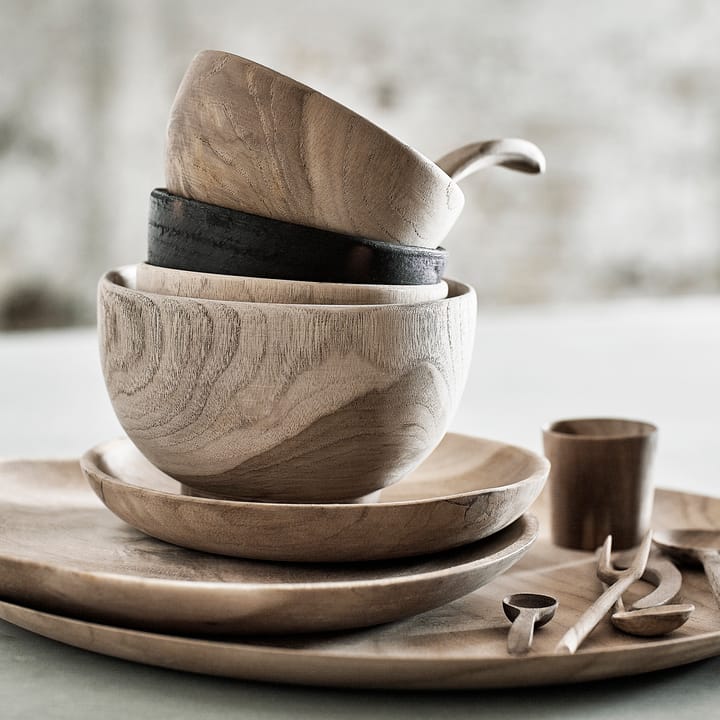 Muubs teak egg cup, Nature MUUBS