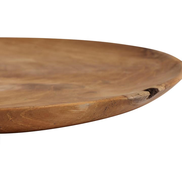 Muubs teak plate 37 cm, Nature MUUBS