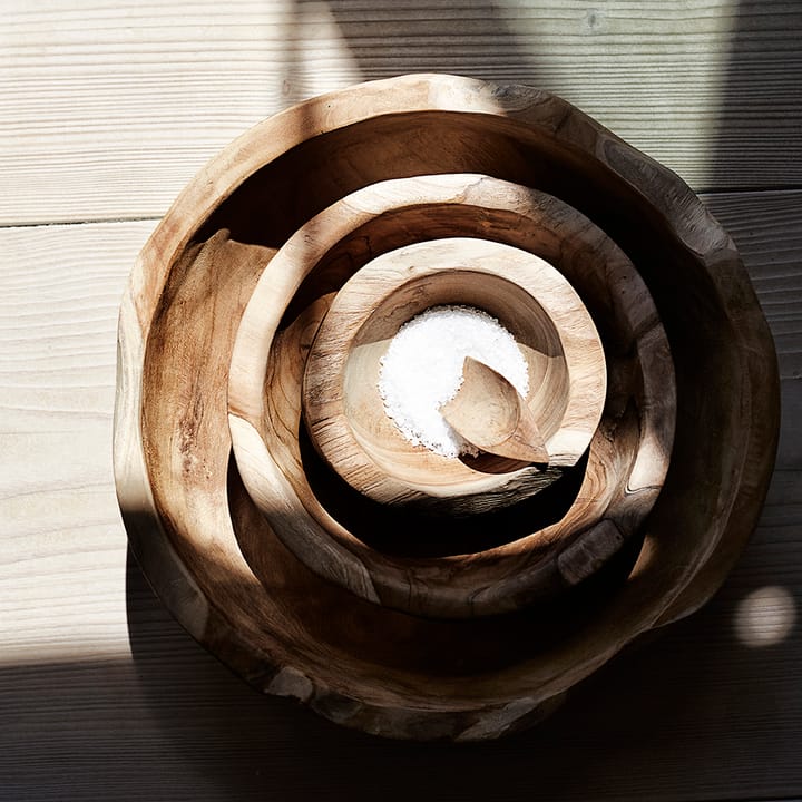 Muubs teak salladsbowl 20 cm, Nature MUUBS