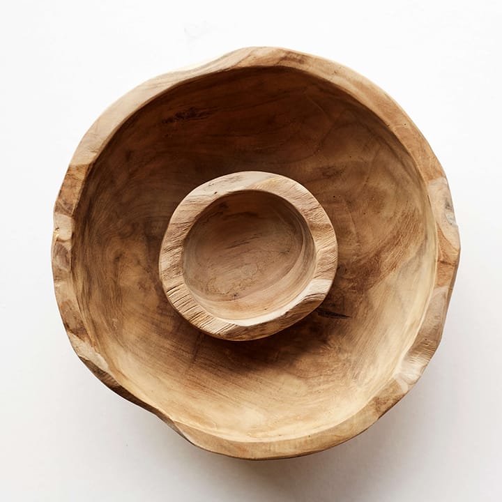 Rustic bowl 13 cm, Nature MUUBS