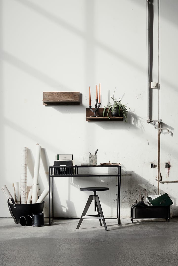 Tokyo wall shelf 50 cm, Dark oiled oak MUUBS