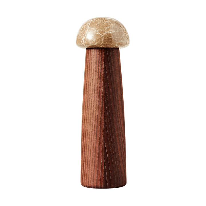 Yami salt and pepper mill M, Carbonized ash-marble MUUBS