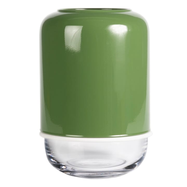 Capsule adjustable vase 18-28 cm, green-clear Muurla