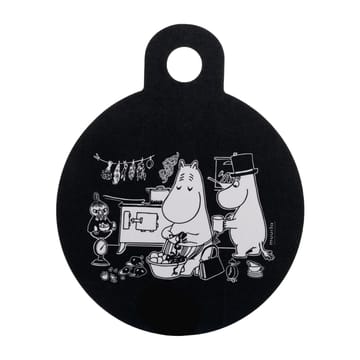 Chop & Serve In the Kitchen tray Ø20 cm - Black - Muurla