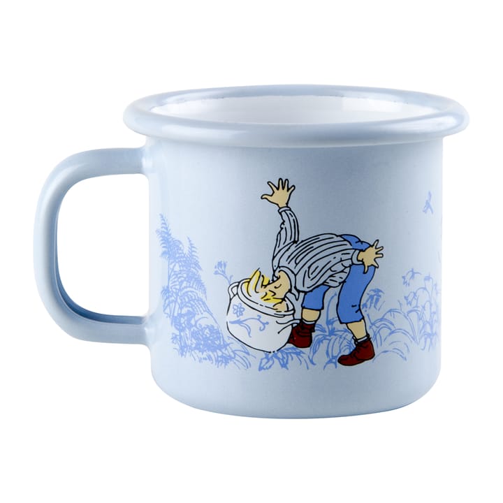 Emil in Lönneberga enamel mug 1.5 dl, Light blue Muurla