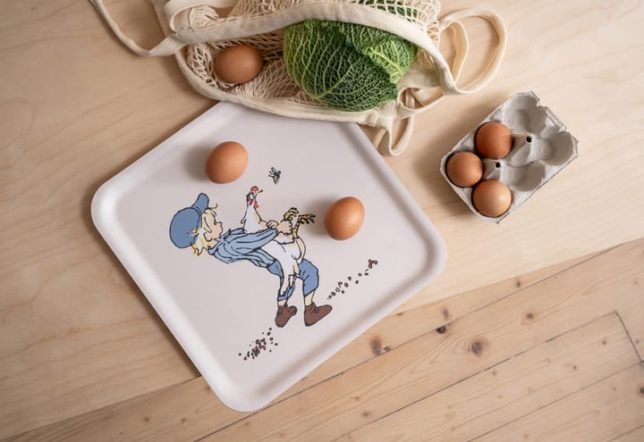 Emil tray 33x33 cm, Cluck Cluck Muurla