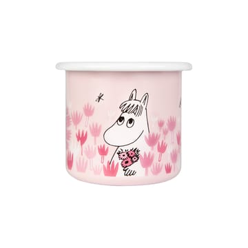 Girls enamel mug 25 cl - Pink - Muurla