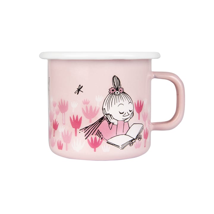 Girls enamel mug 25 cl, Pink Muurla