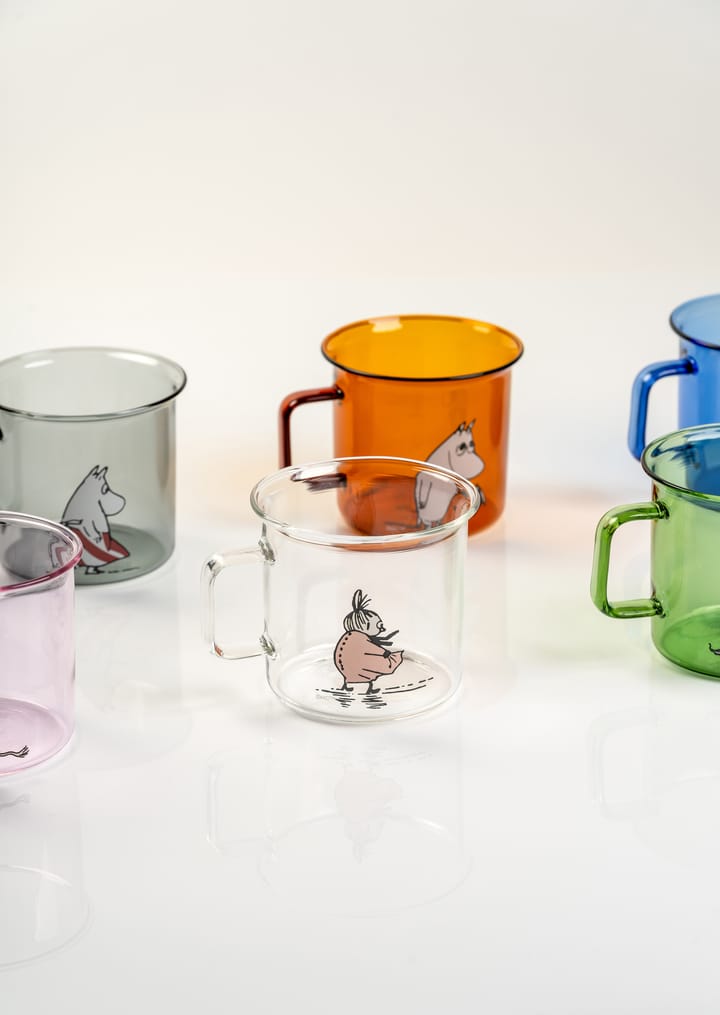 Little My glass mug 35 cl, Clear Muurla