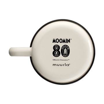 Moomin 80 enamel mug 37 cl - White - Muurla