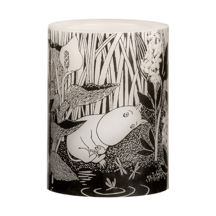 Moomin block candle LED 10 cm - The pond - Muurla