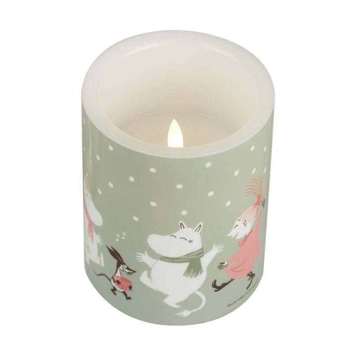 Moomin block candle LED 12,5 cm, Festive spirits Muurla