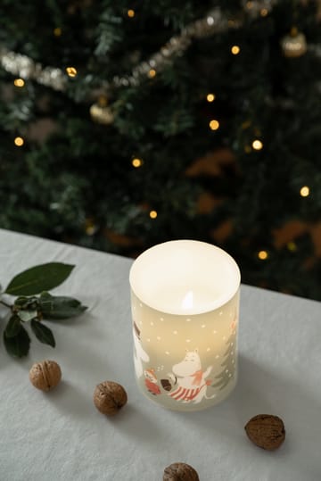 Moomin block candle LED 12,5 cm - Festive spirits - Muurla