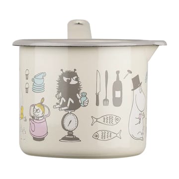 Moomin Bon Appétit saucepan 1.3 liter - Beige - Muurla