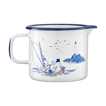 Moomin Enamel Jug 1.3L - Sailors - Muurla