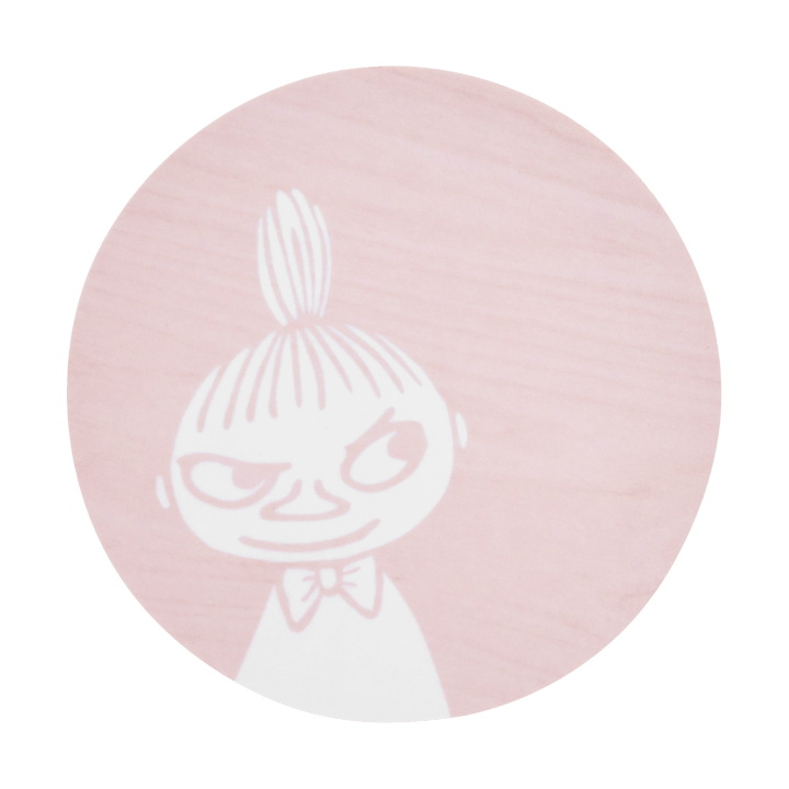 Moomin glass coaster Ø10 cm, Little My Muurla