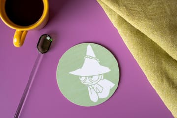 Moomin glass coaster Ø10 cm - Snufkin - Muurla