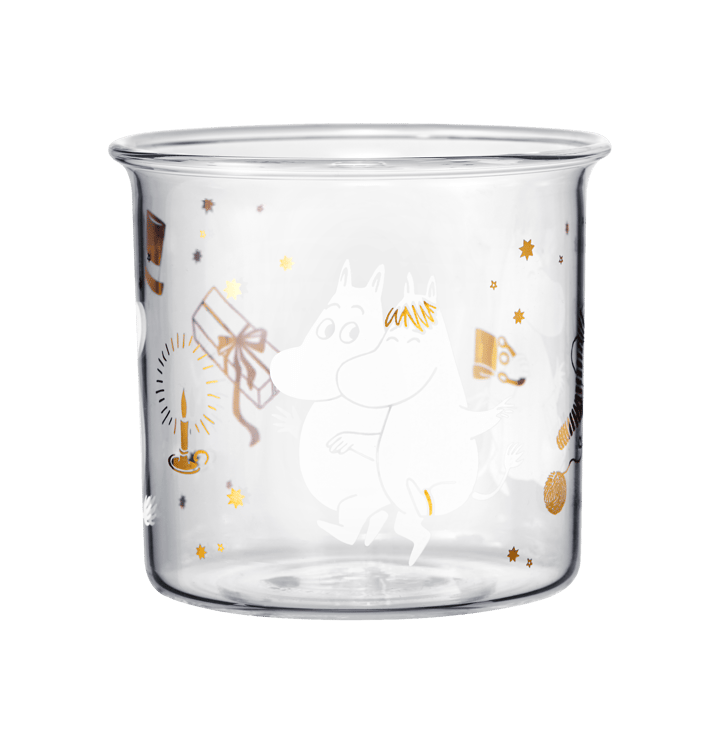 Moomin glass mug 35 cl, Sparkling stars Muurla