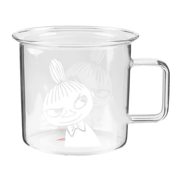 Moomin glass mug clear 35 cl, Little My Muurla