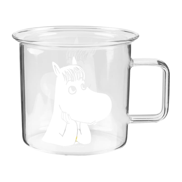 Moomin glass mug clear 35 cl, Snorkmaiden Muurla