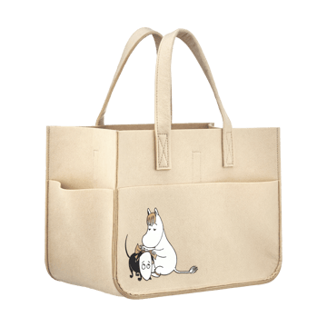 Moomin pets storage basket 25x40 cm - Beige - Muurla