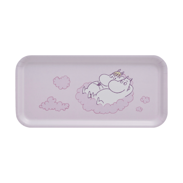 Moomin tray 13x27 cm, In the clouds Muurla