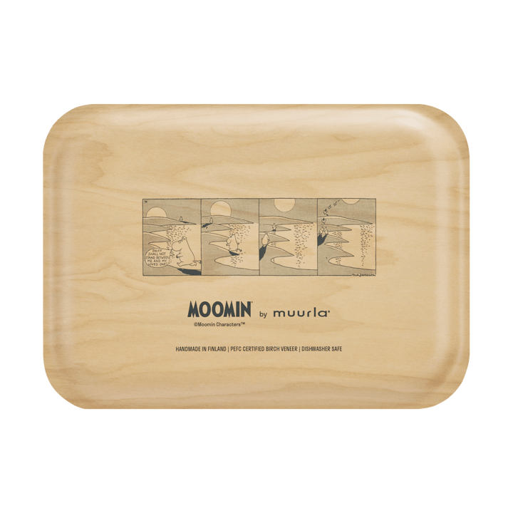 Moomin tray 20x27 cm, A moment Muurla