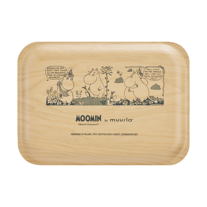 Moomin tray 20x27 cm, Hug Muurla