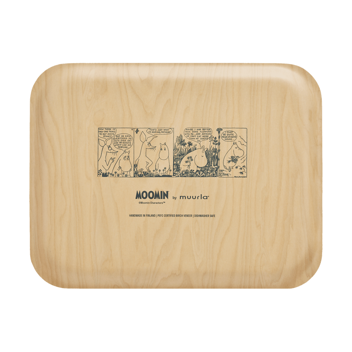 Moomin tray 28x36 cm, Flower field Muurla