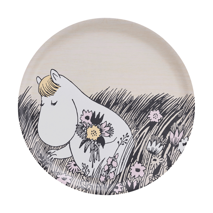 Moomin tray Ø35 cm, Summer night Muurla