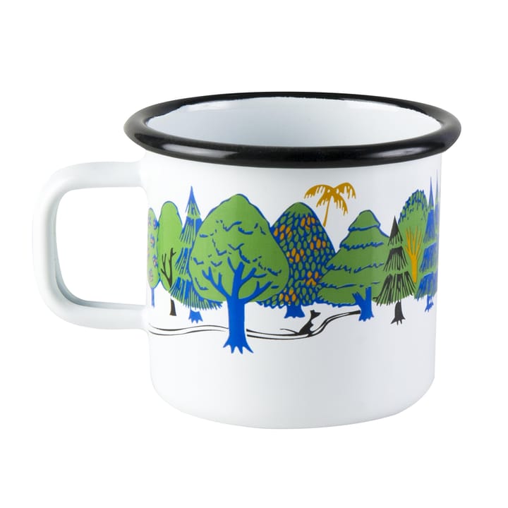 Moomin valley enamel mug, 3.7 dl Muurla