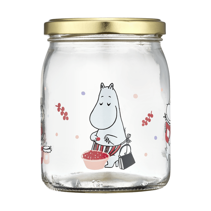 Mumin glass jar 50 cm - Berries - Muurla