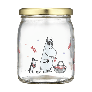 Mumin glass jar 50 cm - Berries - Muurla