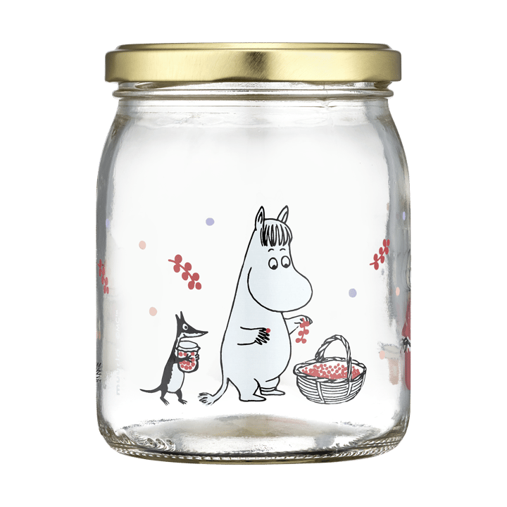 Mumin glass jar 50 cm, Berries Muurla