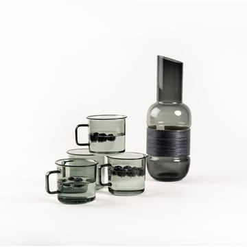 Muurla glassmug 35 cl - grey - Muurla