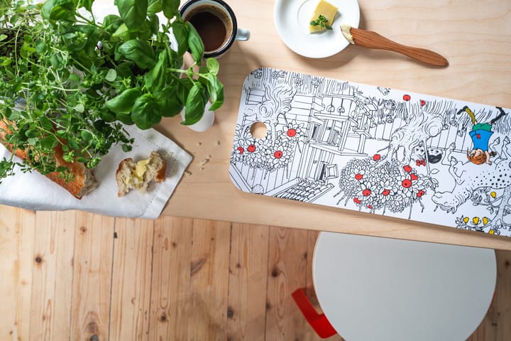 Pippi Chop & Serve cutting board 18x44 cm, The Way Home Muurla