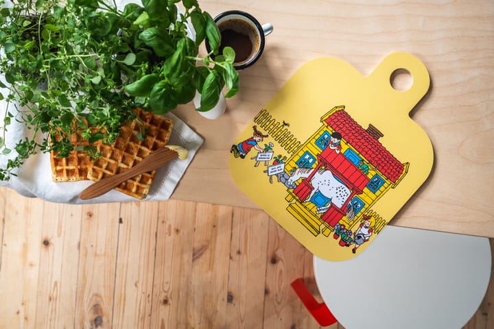 Pippi Chop & Serve cutting board 25x32 cm, Villa Villekulla Muurla