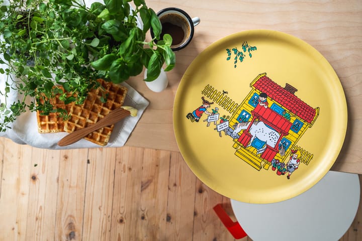 Pippi serving tray Ø35 cm, Villa Villekulla Muurla